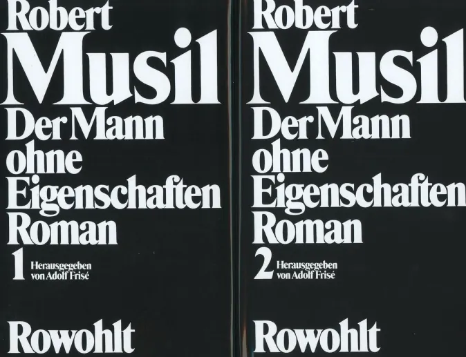 ZEIT Buchhandlung Musil, R: Mann ohne Eigenschaften 2 Bde.