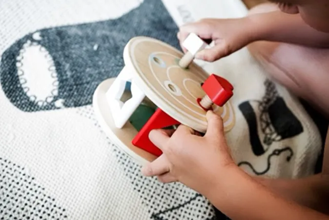 Kinder Small Foot Nachzieh-Stecktier »Schnecke«