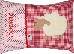 Kinder Glückspilz Namenskissen »Schaf«