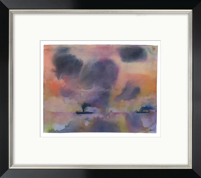Ars mundi Nolde, Emil: Bild »Stilles Meer mit zwei Dampfern«, um 1946