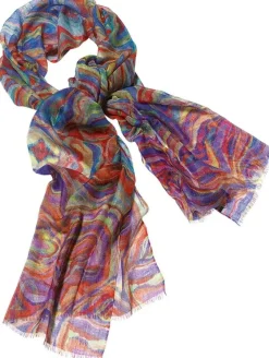 Ars mundi Pashmina-Schal »Regenbogen«