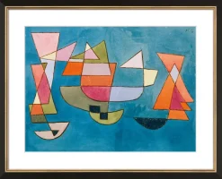 Ars mundi Paul Klee: Bild »Segelschiffe« (1927)
