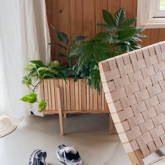 Squarely Pflanzgefäß »GrowWIDE«