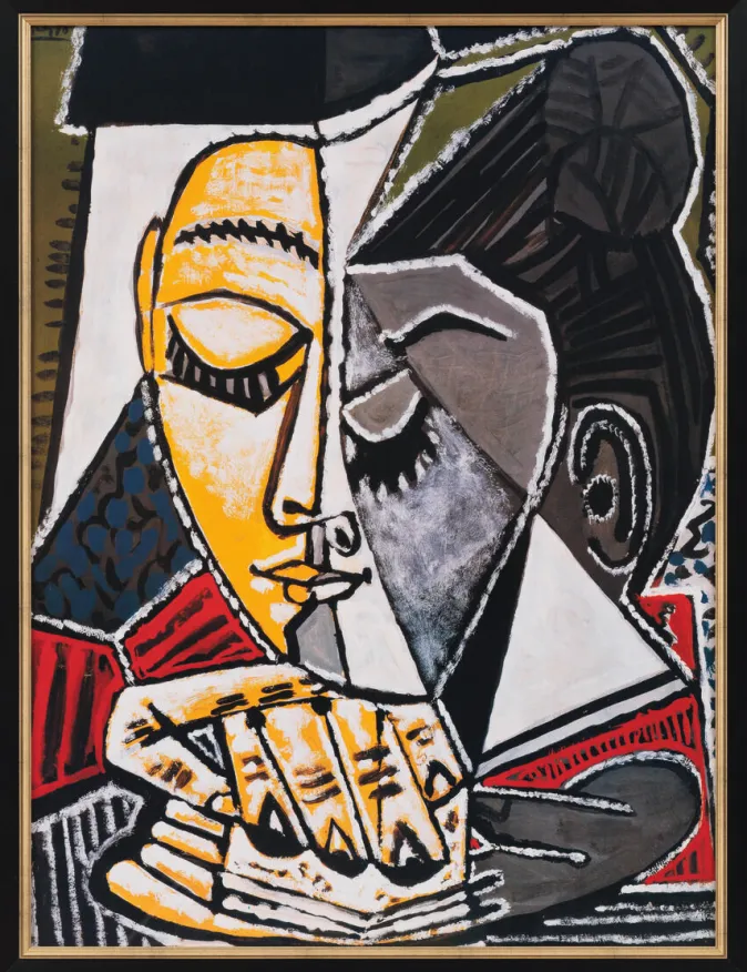 Ars mundi Picasso, Pablo: »Kopf einer lesenden Frau«