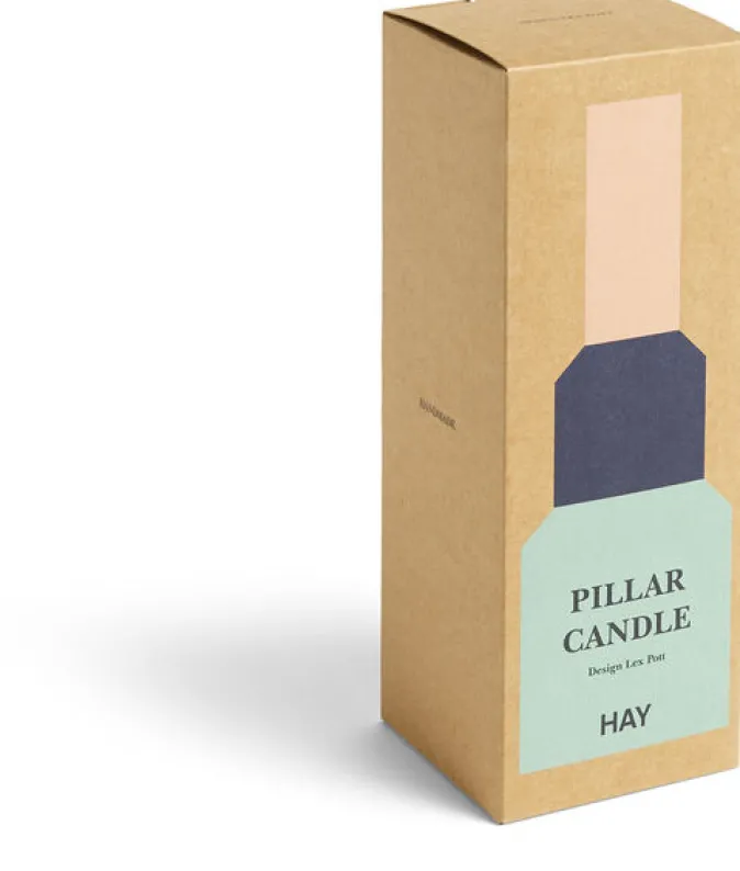 Hay Pillar Kerze aus 100% Paraffin