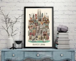 Martin Schwartz Poster »Barcelona«