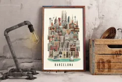 Martin Schwartz Poster »Barcelona«