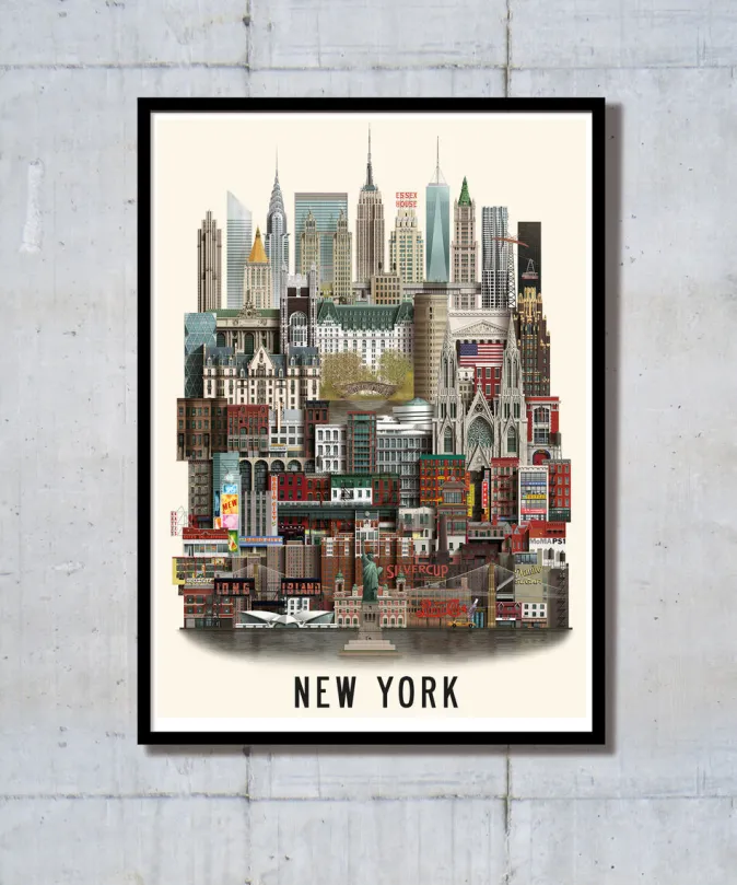 Martin Schwartz Poster »New York«