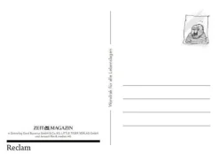 ZEITmagazin Postkartenaufsteller »Herr Janosch, wie wird man bei der Arbeit glücklich?«