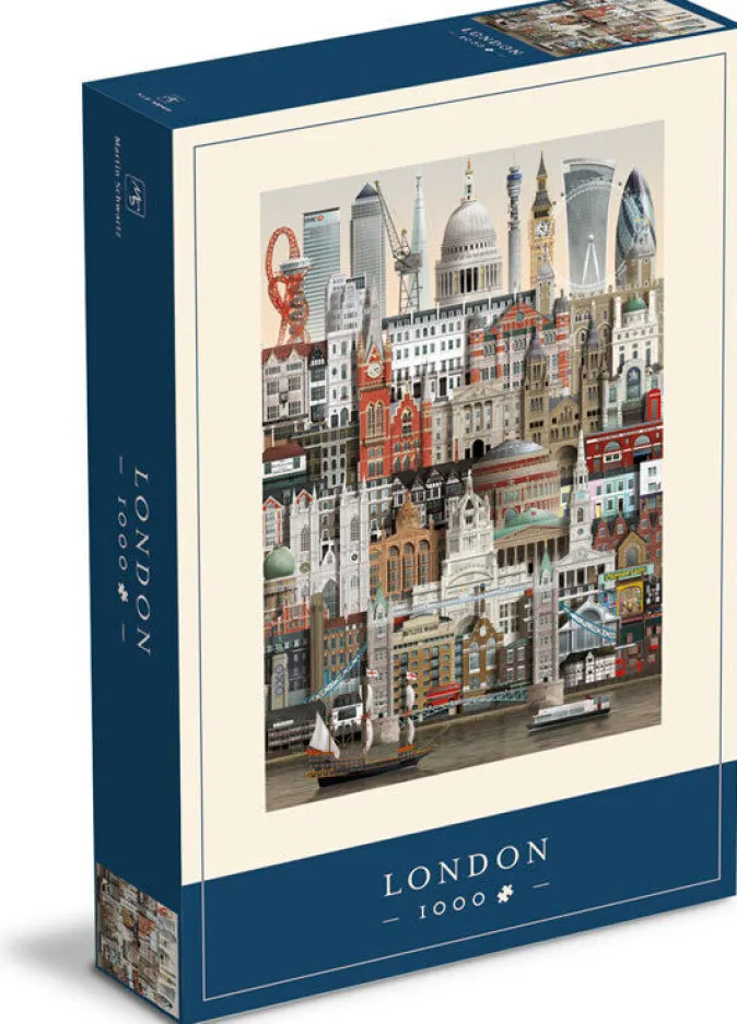 Kinder Martin Schwartz Puzzle 1000 Teile »London«