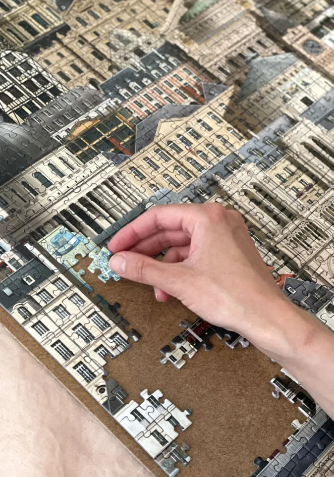 Kinder Martin Schwartz Puzzle 1000 Teile »Paris«