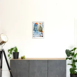 Kinder PRTS Arts Puzzle & Kunstdruck »Stroll through the corner shop«