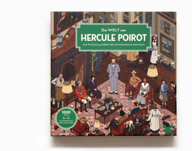 Kinder Laurence King Verlag Puzzle »Die Welt von Hercule Poirot«