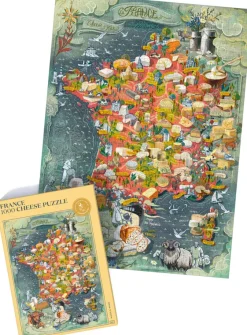 Kinder Water & Wines Puzzle »French Cheese«