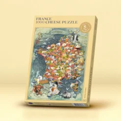 Kinder Water & Wines Puzzle »French Cheese«