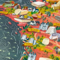 Kinder Water & Wines Puzzle »French Cheese«