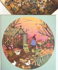 Kinder VISSEVASSE Puzzle »Herbstgefühle«