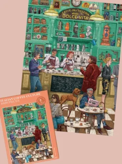 Kinder Water & Wines Puzzle »Italienische Kaffee-Kultur«