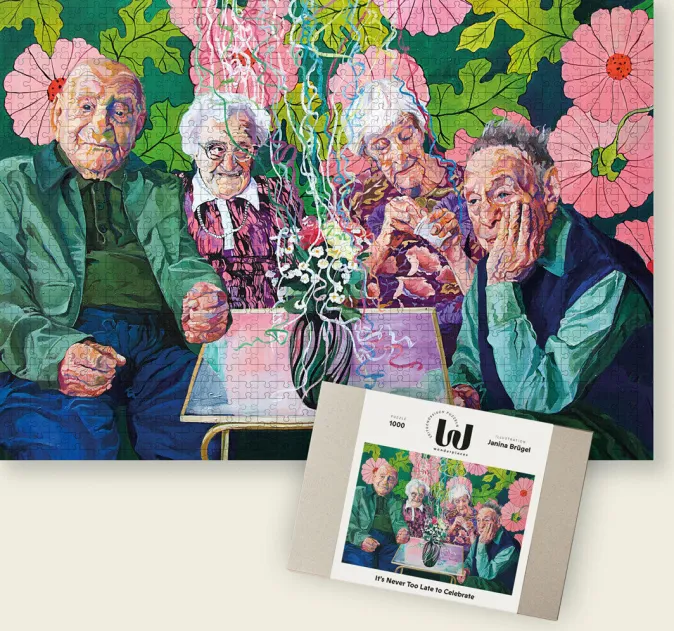 Kinder Wonderpieces Puzzle »It's never Too Late to Celebrate«