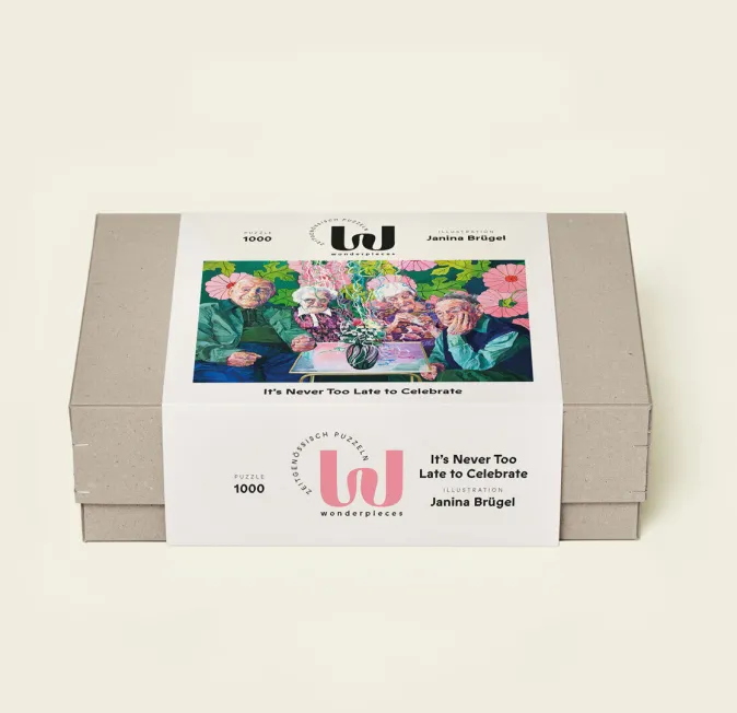 Kinder Wonderpieces Puzzle »It's never Too Late to Celebrate«