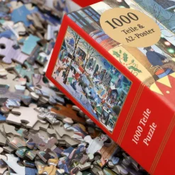 Kinder Laurence King Verlag Puzzle »Literarische Weihnachten«