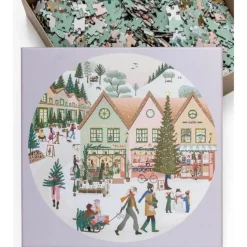 Kinder VISSEVASSE Puzzle »Weiße Weihnacht«