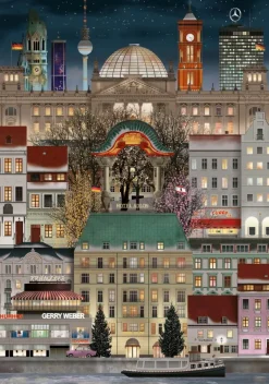 Kinder Martin Schwartz Puzzle »Weihnachten in Berlin«