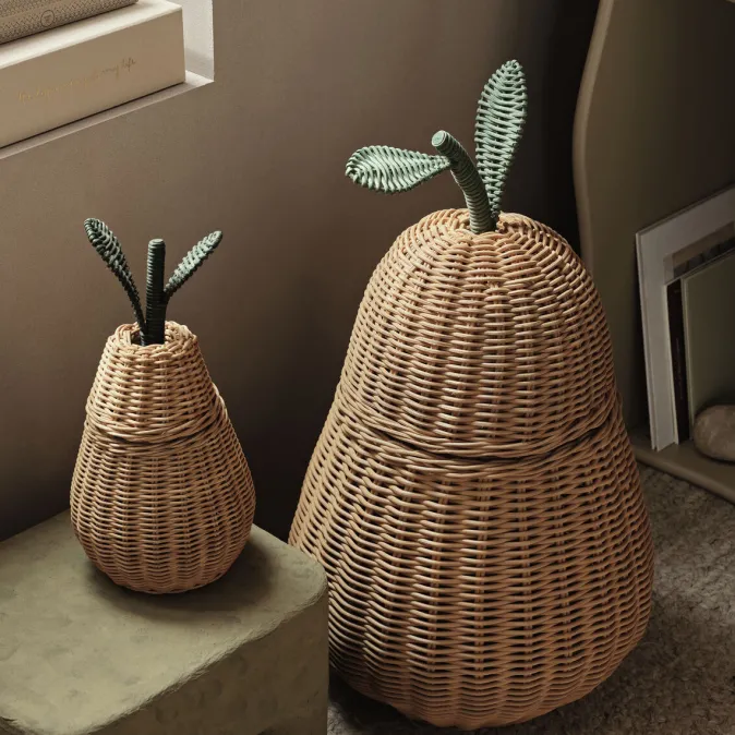Kinder ferm LIVING Rattankorb »Birne«