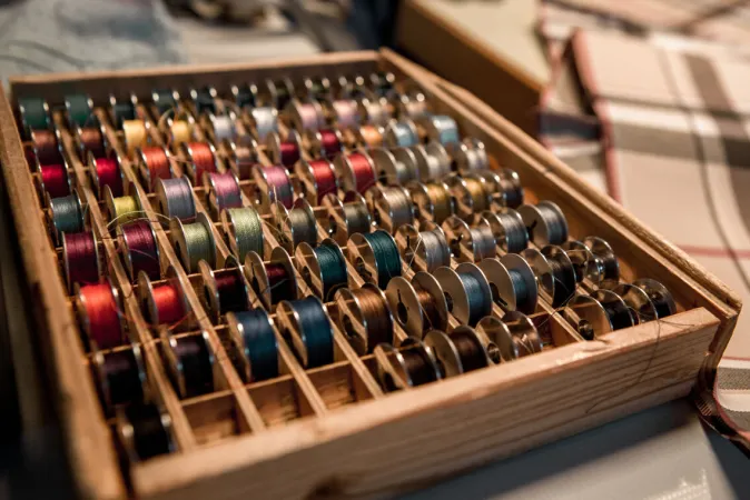 doppler Manufaktur Regenschirm »Norfolk Oxford« Berry