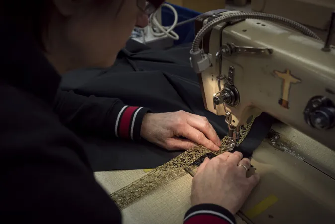 doppler Manufaktur Regenschirm »Norfolk Oxford« Berry