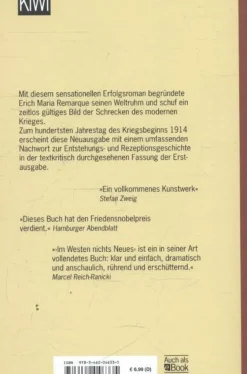ZEIT Buchhandlung Remarque, Erich Maria: Im Westen nichts Neues