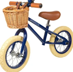 Kinder Banwood Retro-Laufrad mit Körbchen