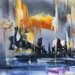 Ars mundi Robert Hettich: »Urban Storys« 4 Bilder im Set (2021-23)