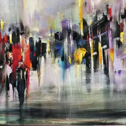 Ars mundi Robert Hettich: »Urban Storys« 4 Bilder im Set (2021-23)