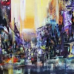 Ars mundi Robert Hettich: »Urban Storys« 4 Bilder im Set (2021-23)