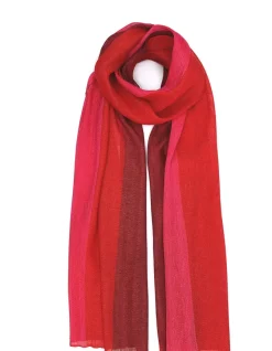 Ulrike Isensee Roter Leinenschal