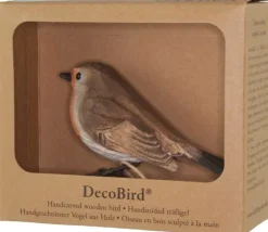 Wildlife Garden Rotkehlchen aus Holz