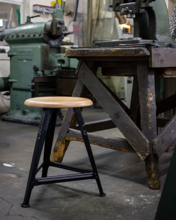 ROWAC -Schemel »Eiche Mattschwarz«