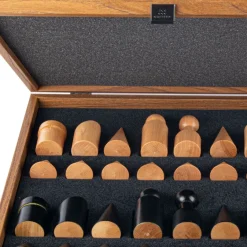 Kinder MANOPOULOS Schachspiel »Bauhaus Schwarz & Weiß« mit Schachfiguren