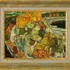 Ars mundi Schiele, Egon: »Der Häuserbogen (Inselstadt)«, 1915
