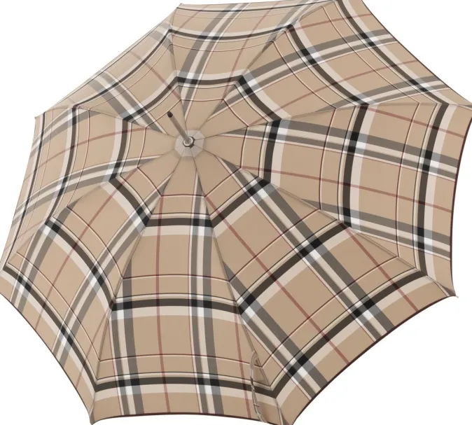 doppler Manufaktur Schirm »Elegance Classic« mit Ledergriff