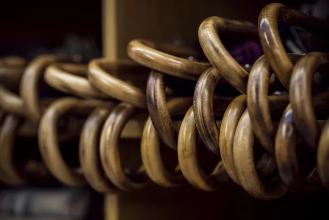 doppler Manufaktur Schirm »Elegance Classic« mit Ledergriff