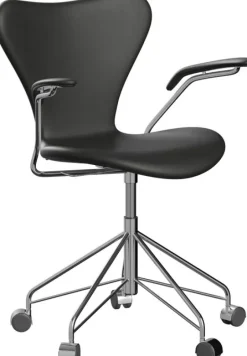 Fritz Hansen Schreibtischstuhl »Series 7™«, Schwarz