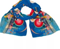 Ars mundi Seidenschal »Im Blau«, nach Wassily Kandinsky