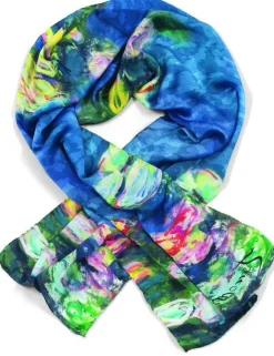 Ars mundi Seidenschal »Seerosen« nach Claude Monet