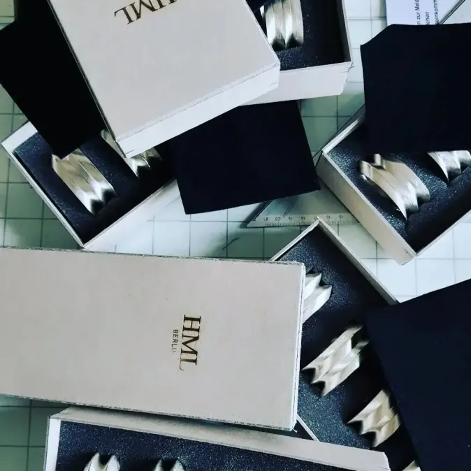 HML Berlin Serviettenring »Louis XIV« Silber