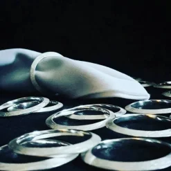 HML Berlin Serviettenring »Pure« Silber