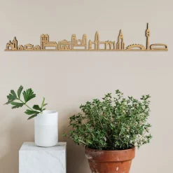 City Shapes Skyline »München« aus Holz