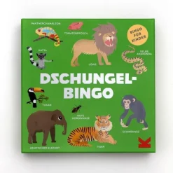 Kinder Laurence King Verlag Spiel »Dschungel-Bingo«