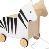 Kinder Small Foot Spielzeugkiste mit Rollen Zebra »Wildlife«
